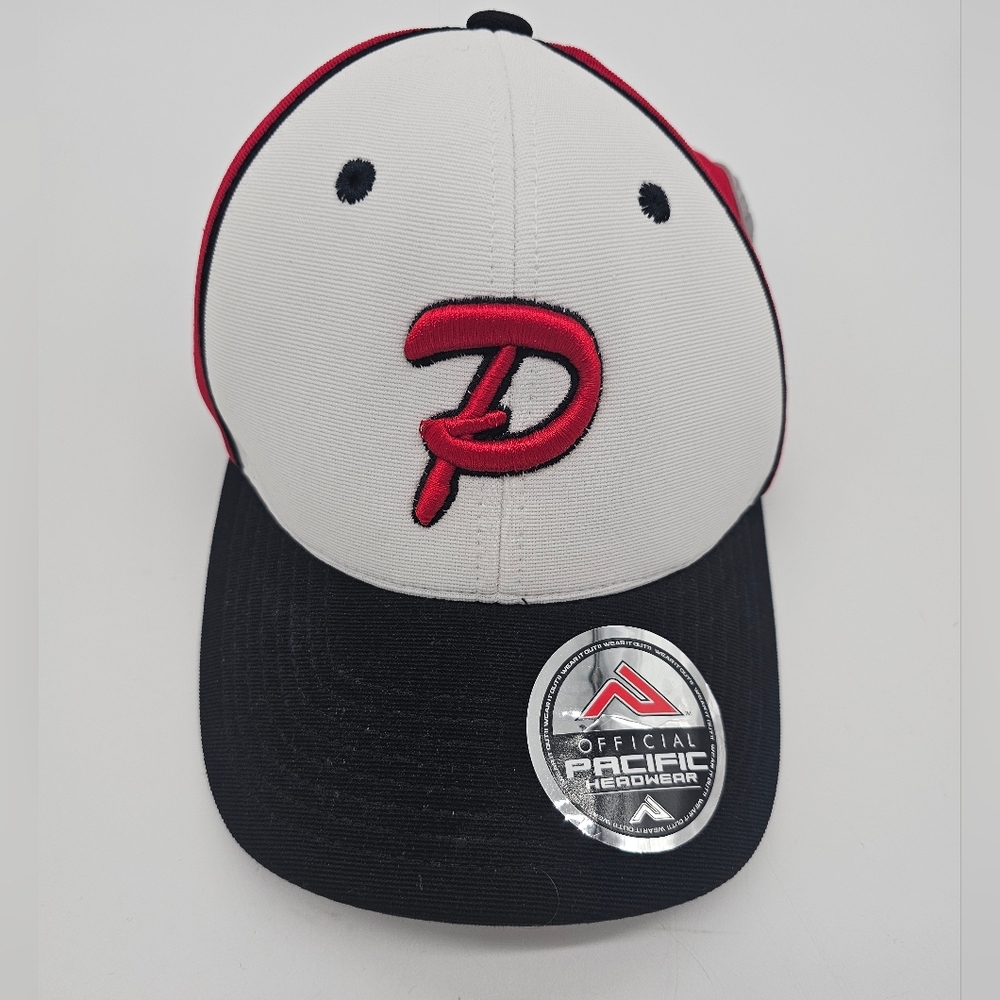 Pacific Herowear Red and White Cap Philadelphia Sz L/XL